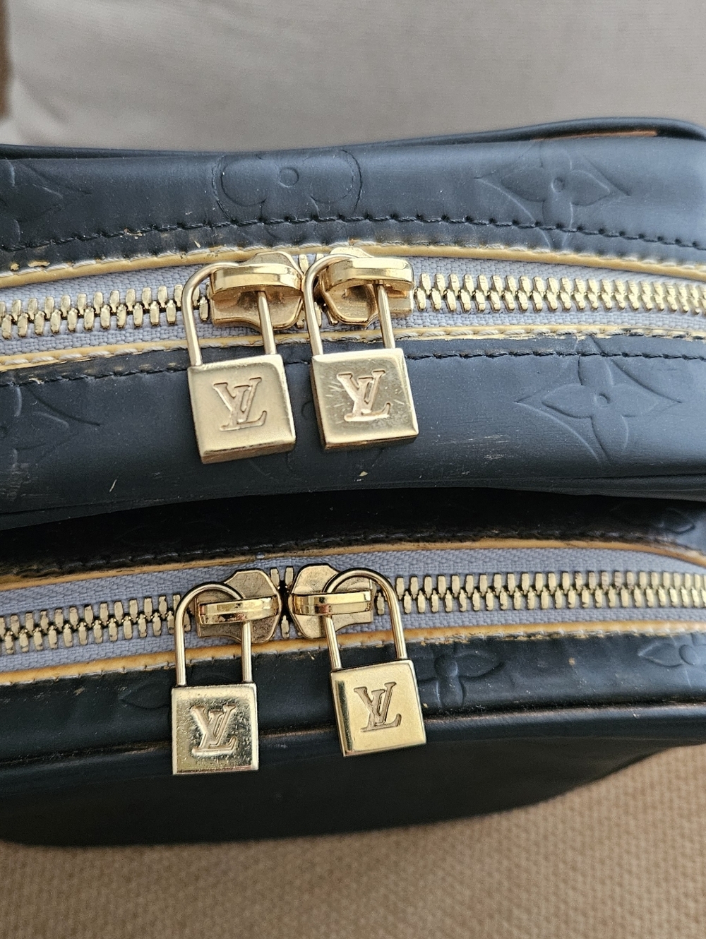 Louis Vuitton Black on Black Embosssed Wooster Crossbody Bag 🖤 - Picture 15 of 15
